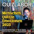 QUIZLABOR Leipzig #164 - Menschen, Quizze, Emotionen 2025!