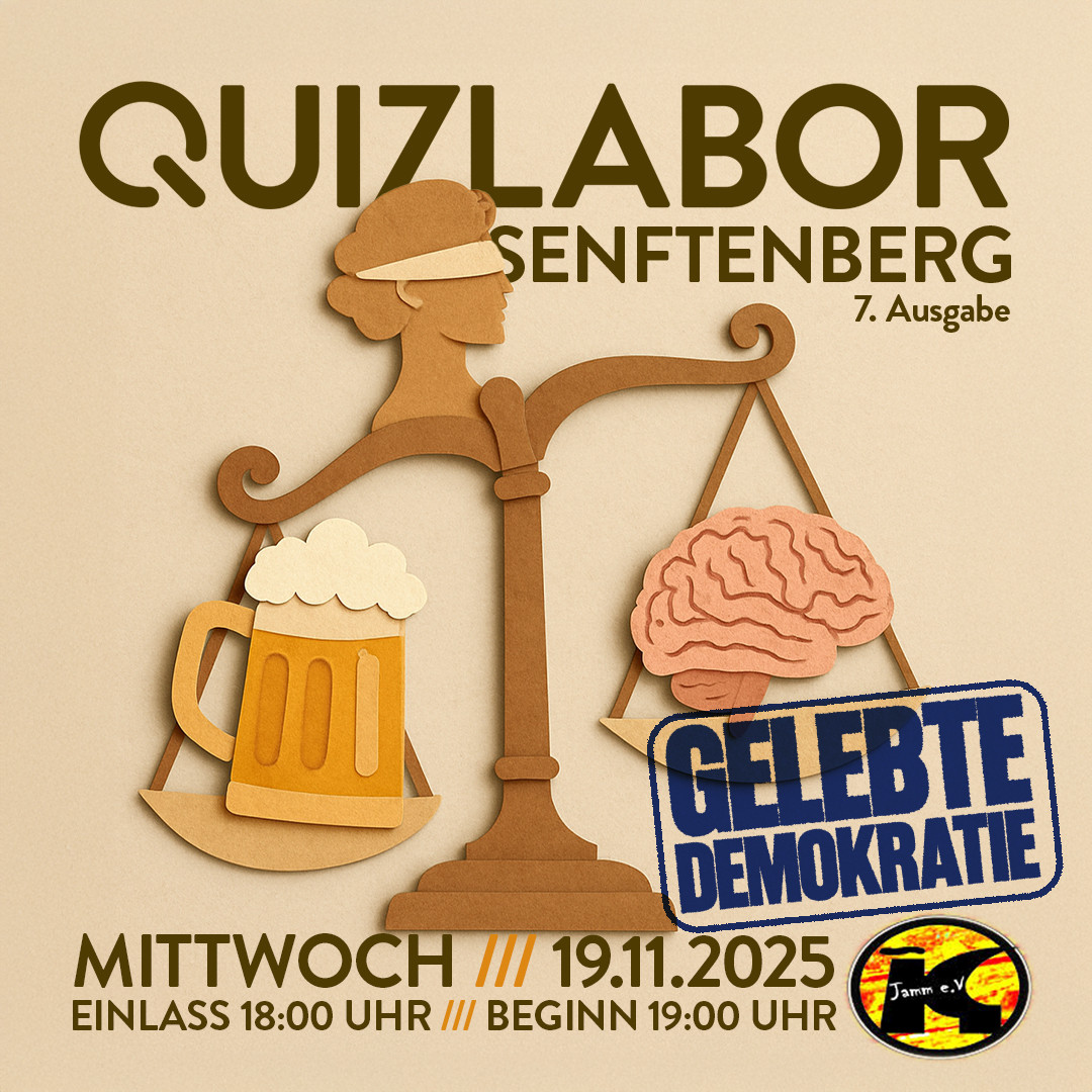 QUIZLABOR Senftenberg #7 - Gelebte Demokratie