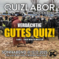 QUIZLABOR Senftenberg #8 - Verdächtig Gutes Quiz
