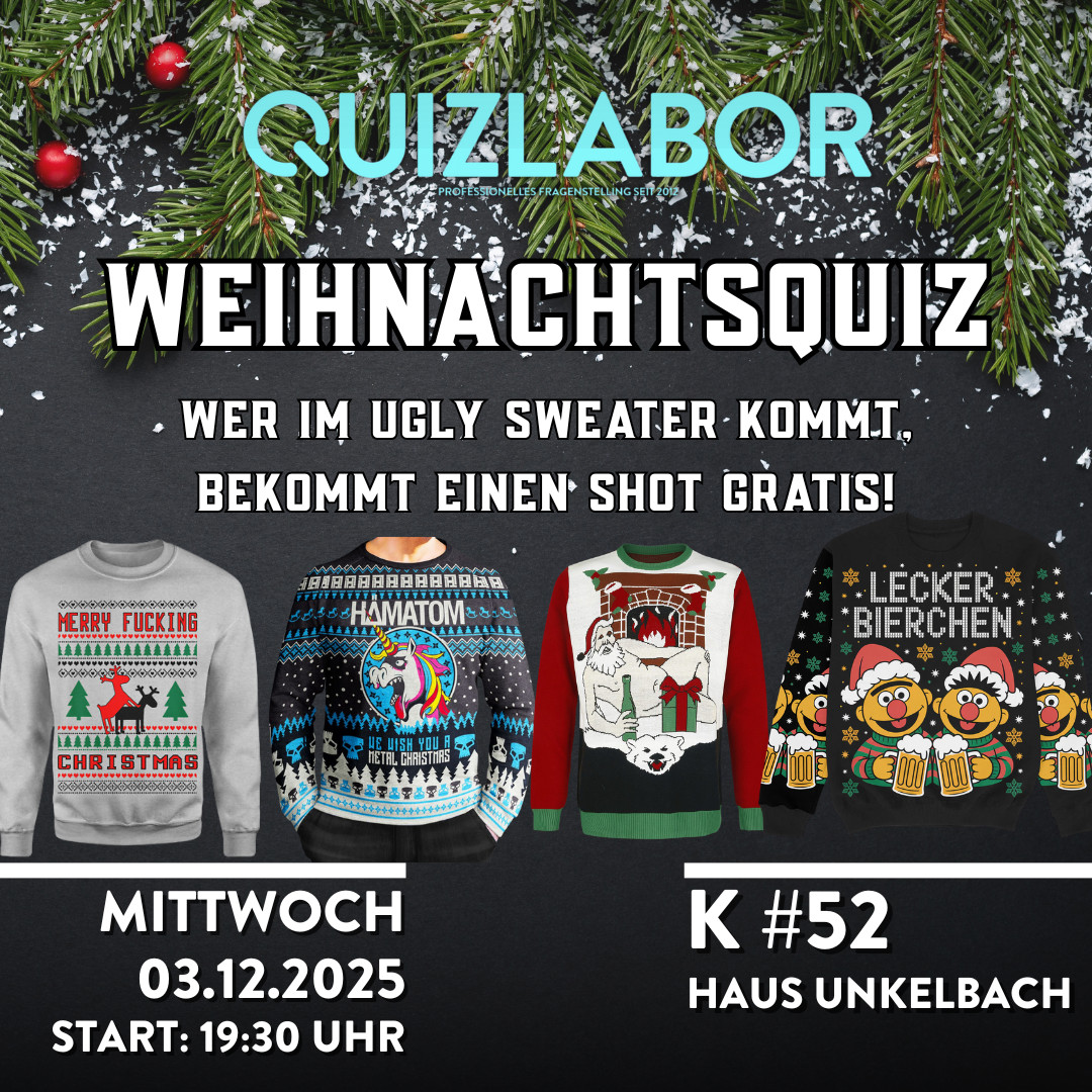 QUIZLABOR Köln #52 - Merry Quizmas! 