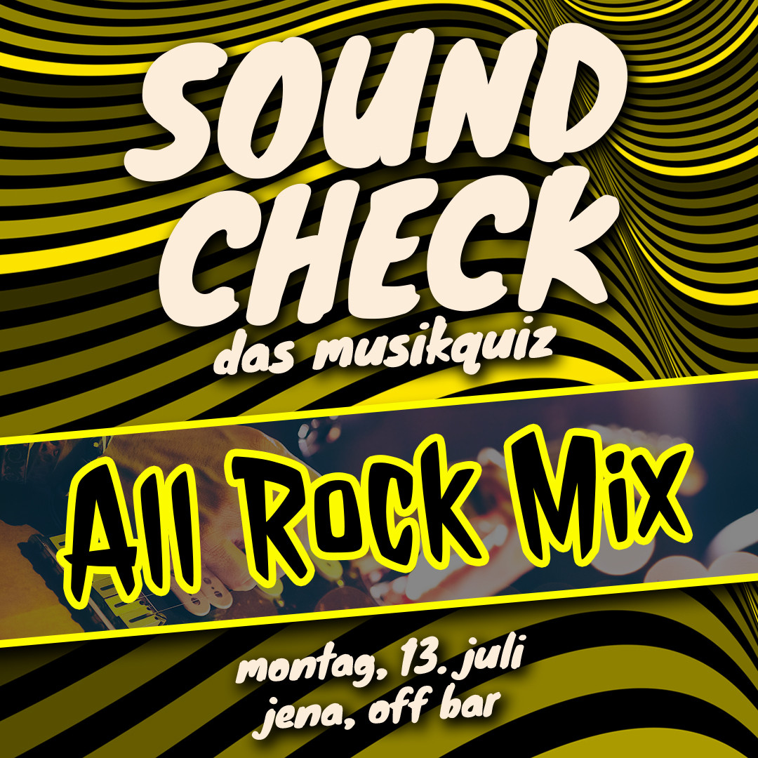 SOUNDCHECK No. 5 // Jena - Das Musikquiz in der OFF Bar