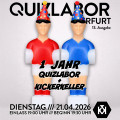 QUIZLABOR Erfurt #13 - Happy Birthday! 1 Jahr Quizlabor + Kickerkeller
