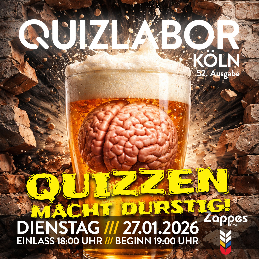 QUIZLABOR Köln #53 - Quizzen macht durstig!