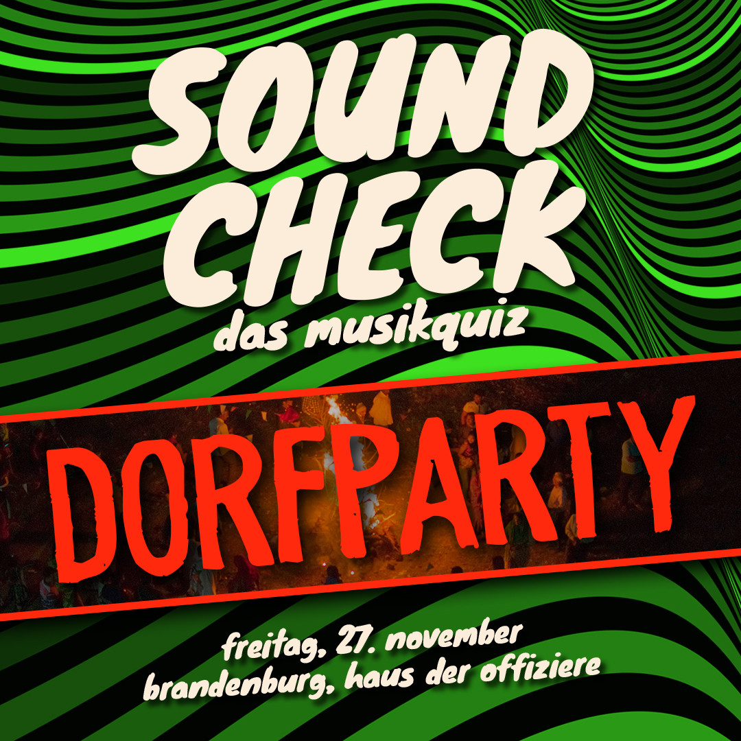 SOUNDCHECK No. 10 // Brandenburg - Das Musikquiz im Haus der Offiziere