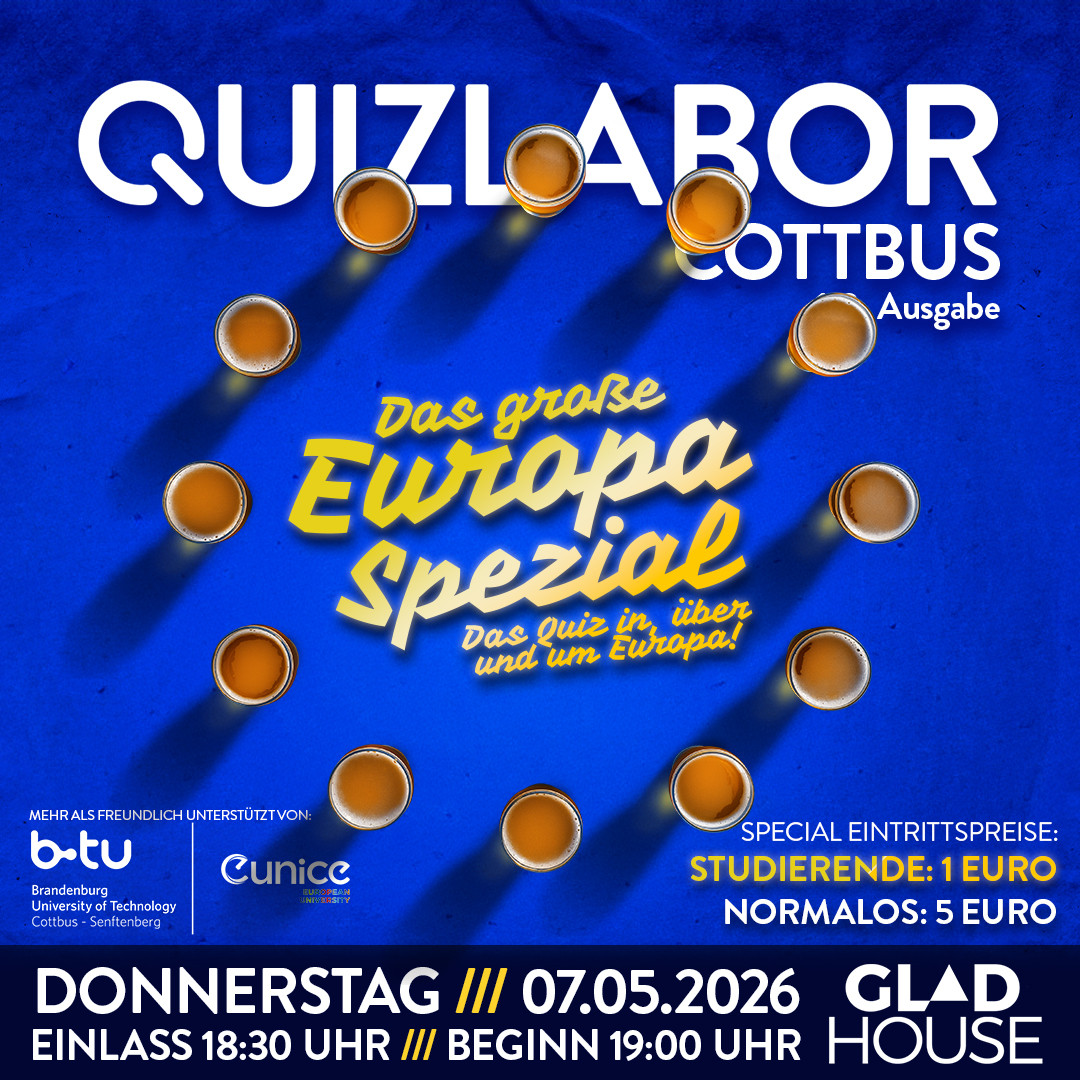 QUIZLABOR Cottbus #113 - Das große Europa-Quiz!