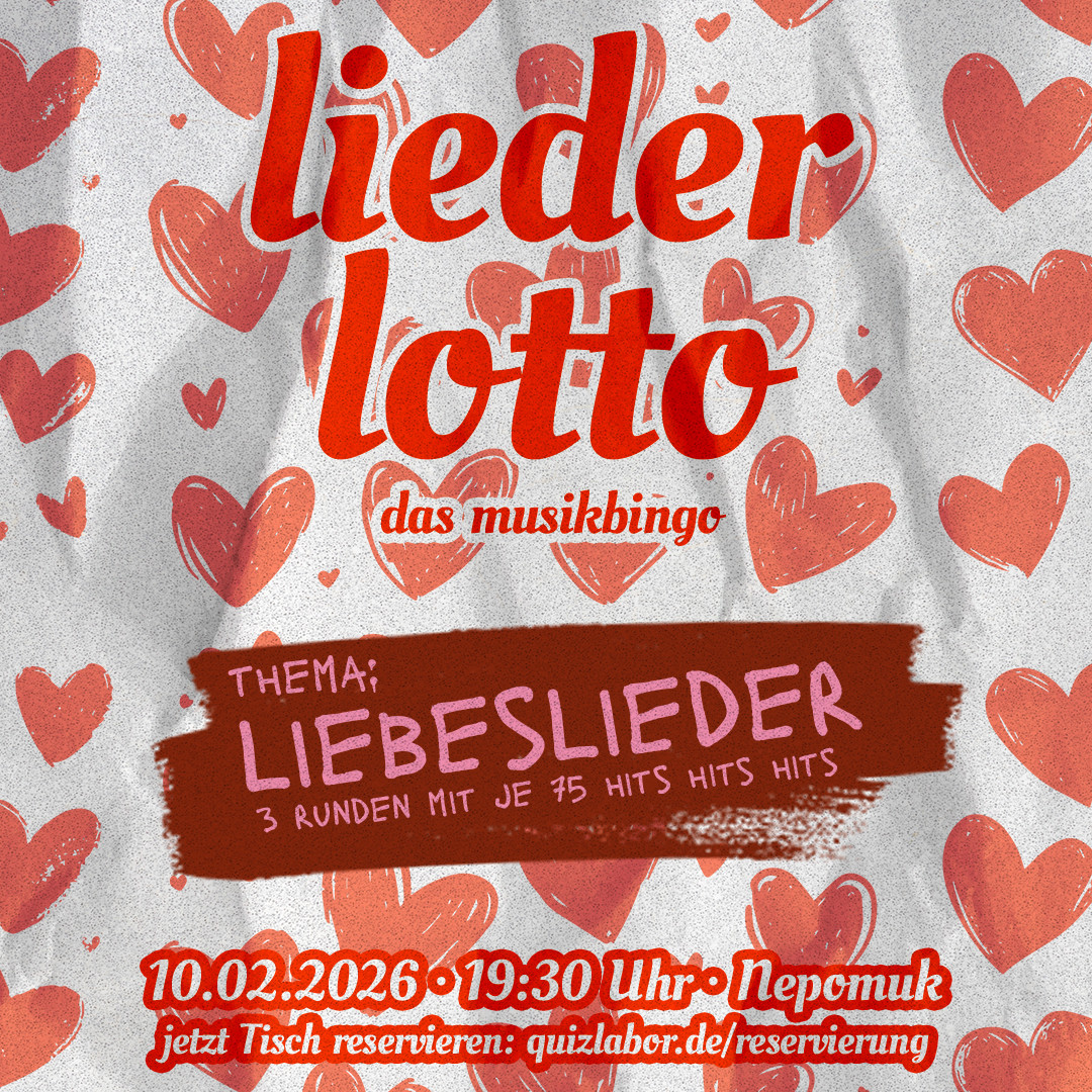 liederlotto. das musikbingo - Liebeslieder