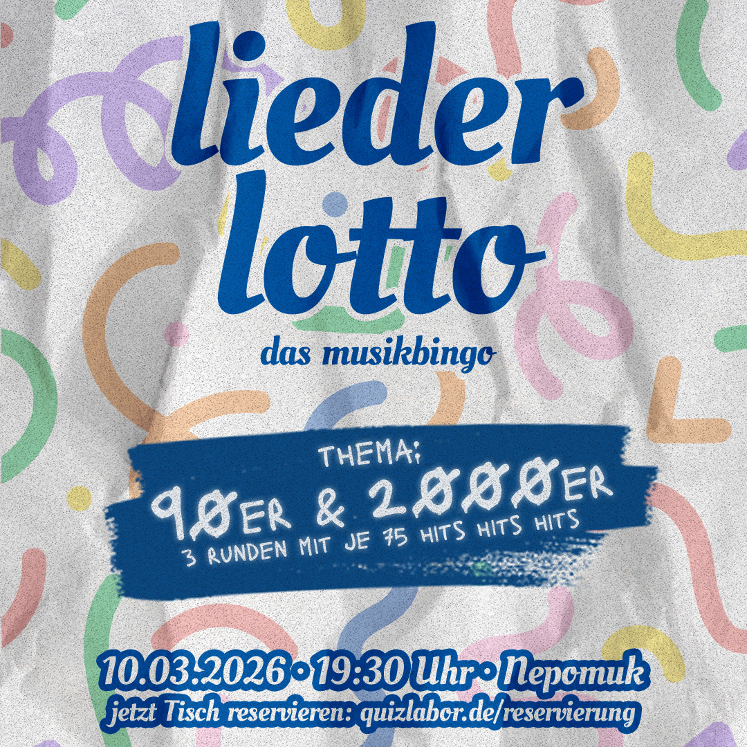 liederlotto. das musikbingo - 90er & 2000er