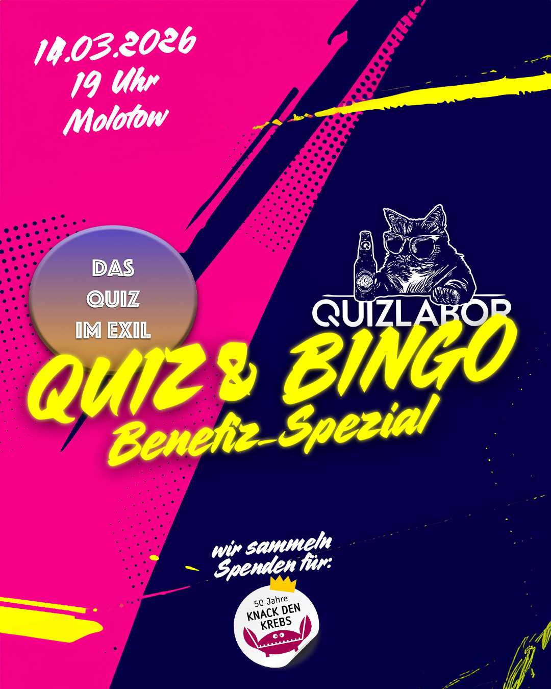 Quiz & Bingo! - Quiz im Exil x Quizlabor