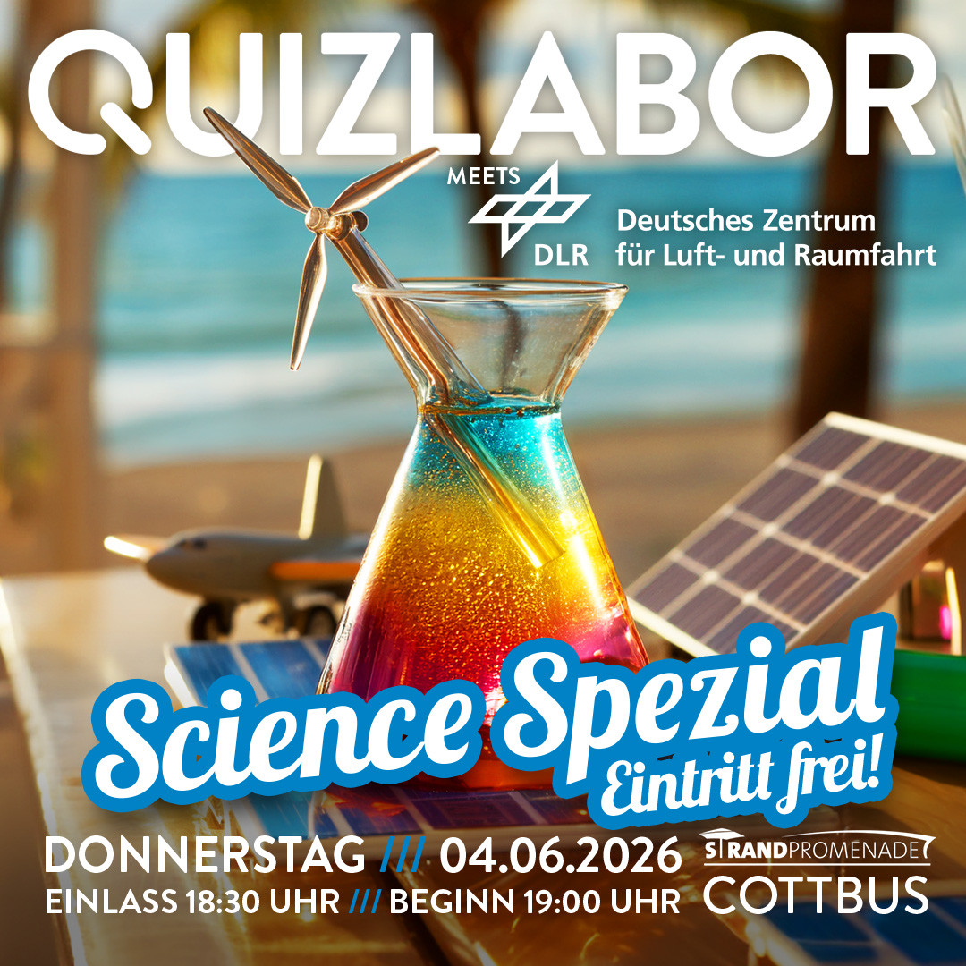 Quizlabor /// Science am Strand! /// Eintritt Frei - feat. Deutsches Zentrum für Luft- und Raumfahrt