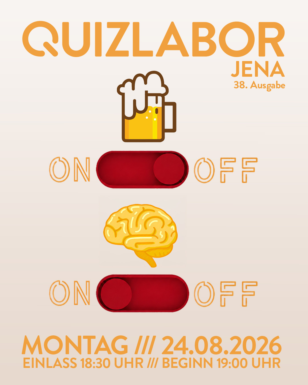 QUIZLABOR Jena #38 - Bar? OFF! Brain? ON!