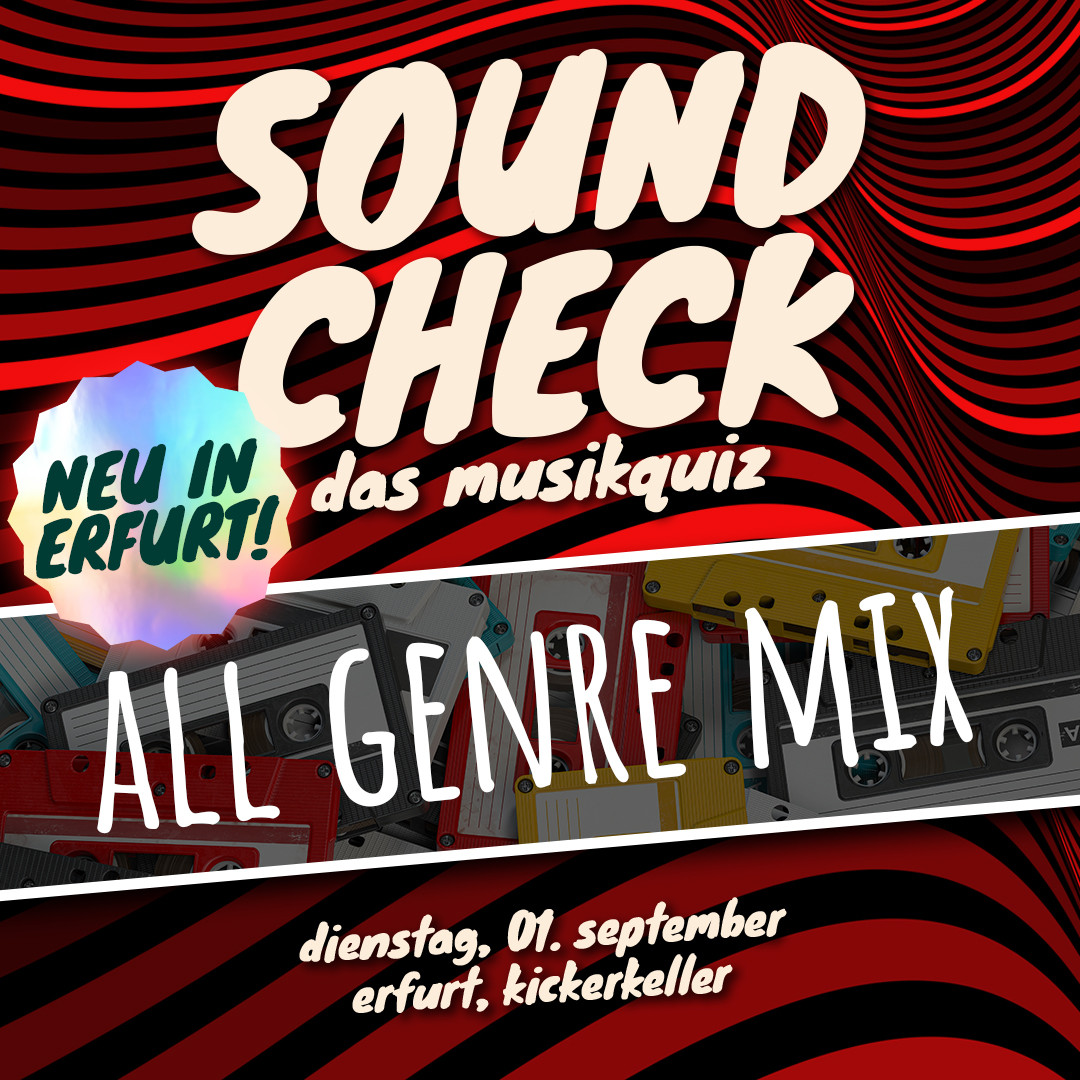 SOUNDCHECK No. 1 // Erfurt - Das Musikquiz im Kickerkeller