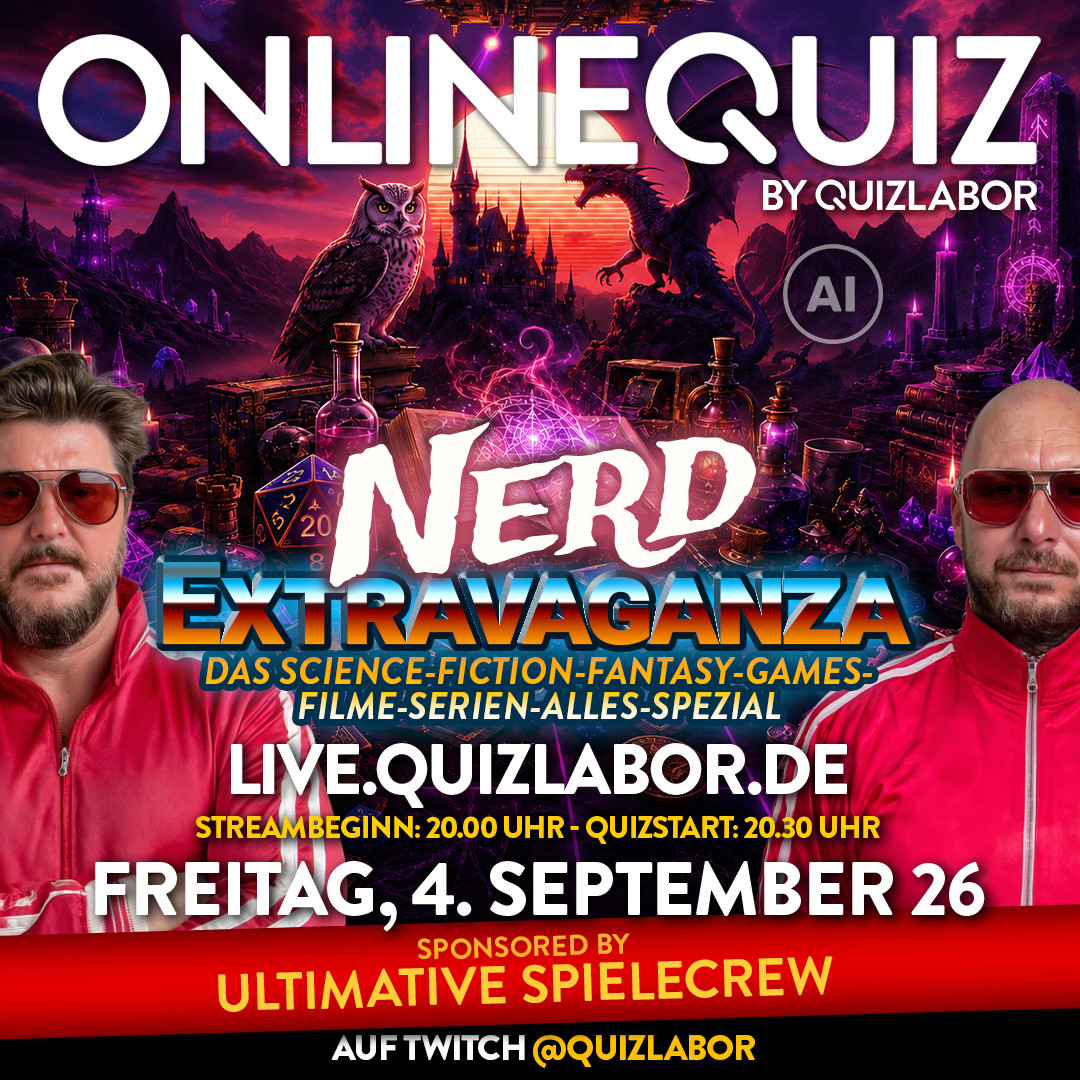 QUIZLABOR Online #67 - Nerd Extravaganza - Sponsored by Ultimative Spielecrew