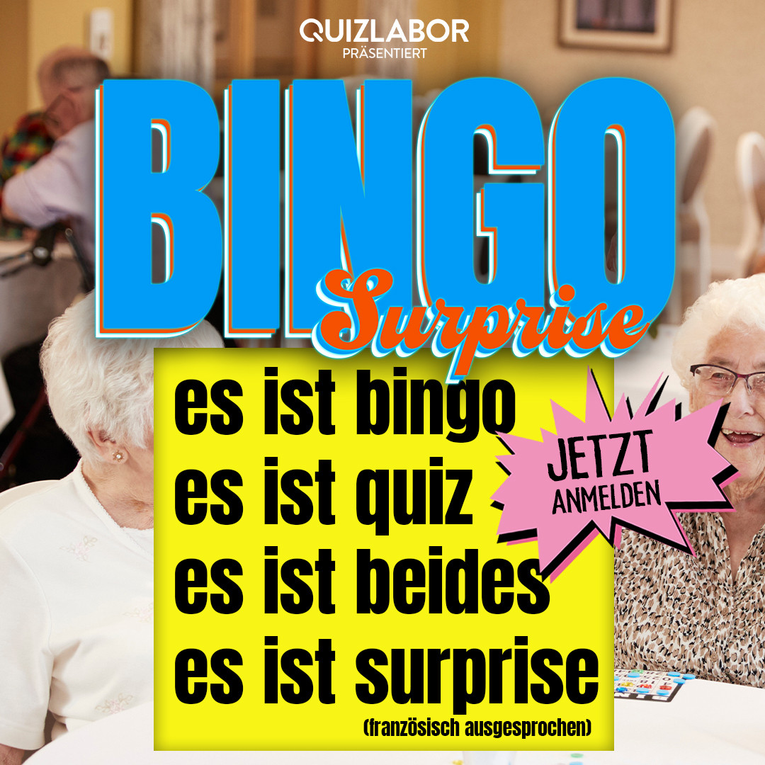 BINGO Surprise #1 - Das Alles-ist-möglich-Bingo!